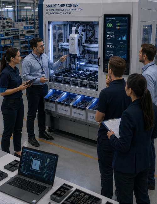 Case Study: Delivering a Successful International Production Transfer for Advanced Aerospace Automation Chip Systems